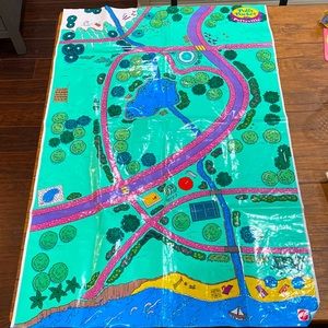 1993 Polly Pocket Pollyville mat
